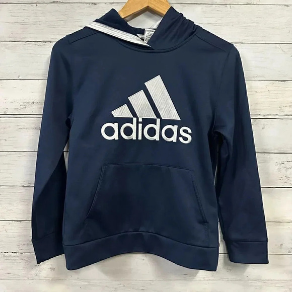 Navy Blue ADIDAS Hoodie - Picture 1 of 4